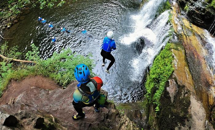 Canyoning / Gorge Walking in Brecon Beacons
